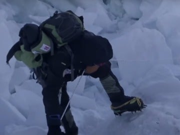 La expedición de Alex Txikon, en busca de coronar el Everest