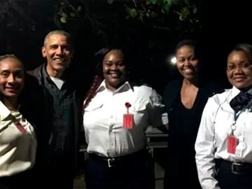 Barack Obama y Michelle de vacaciones Barack Obama y Michelle de vacaciones