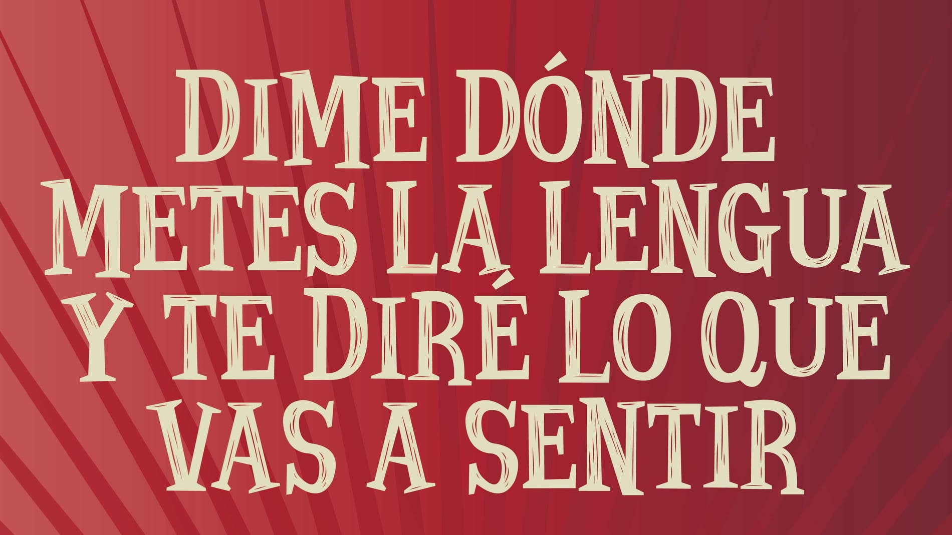 Sabores a través de la lengua
