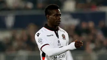 Mario Balotelli, en un partido del Niza Mario Balotelli, en un partido del Niza