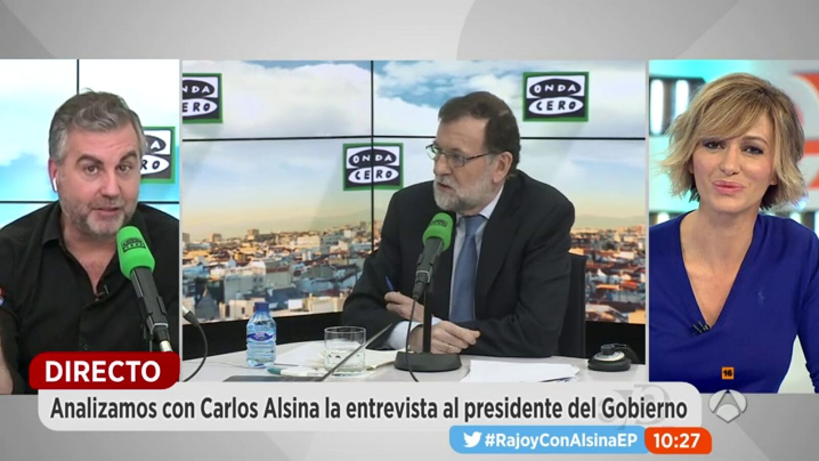 Carlos Alsina sobre la pregunta del juicio de la Gürtel que consiguió sorprender a Rajoy: 