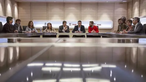 Reunión de la gestora del PSOE Reunión de la gestora del PSOE