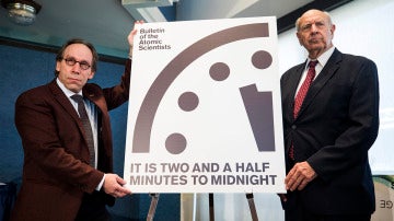 Científicos Atómicos adelantan el 'Reloj del Juicio Final'
