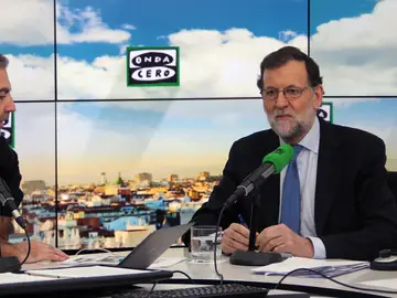 Carlos Alsina y Mariano Rajoy Carlos Alsina y Mariano Rajoy
