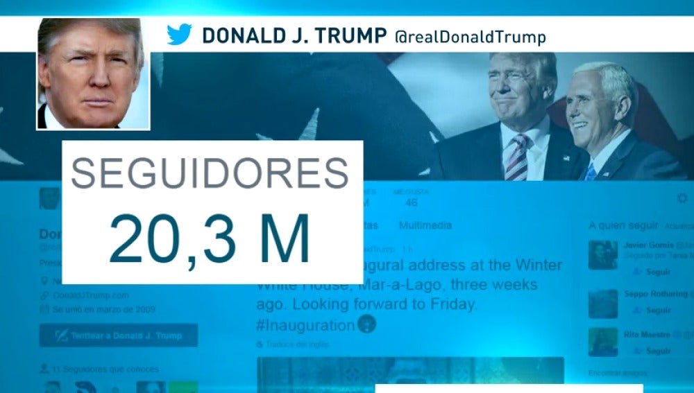 Frame 50.811826 de: Donald Trump tuitea numerosos titulares informativos que difunde la cadena Fox News