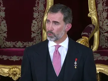 Frame 14.983111 de: El Rey espera que las relaciones en el mandato Trump tengan el mismo nivel de excelencia como con Obama Frame 14.983111 de: El Rey espera que las relaciones en el mandato Trump tengan el mismo nivel de excelencia como con Obama