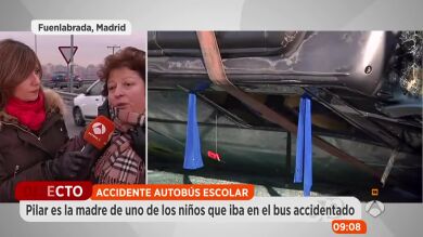 Los mensajes de WhatsApp de los niños antes del accidente de autobús en Fuenlabrada: 