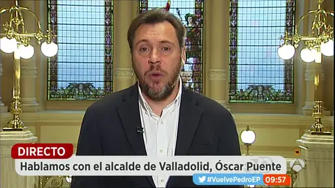 Frame 514.477624 de: Óscar Puente: "Si Patxi López se ha presentado sin contar con Sánchez puede que no piense en ganar, sino en otras cosas" Frame 514.477624 de: Óscar Puente: "Si Patxi López se ha presentado sin contar con Sánchez puede que no piense en ganar, sino en otras cosas"