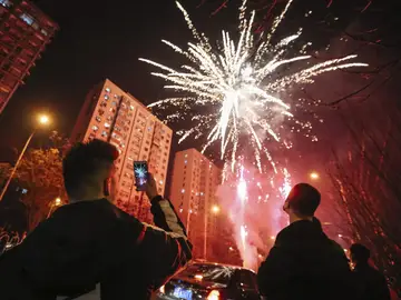 Celebración del Año Nuevo en China Celebración del Año Nuevo en China