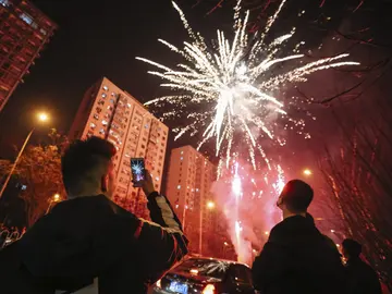 Celebración del Año Nuevo en China Celebración del Año Nuevo en China