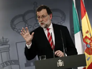 Mariano Rajoy en rueda de prensa Mariano Rajoy en rueda de prensa