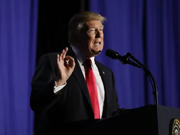 Donald Trump ante los medios Donald Trump ante los medios