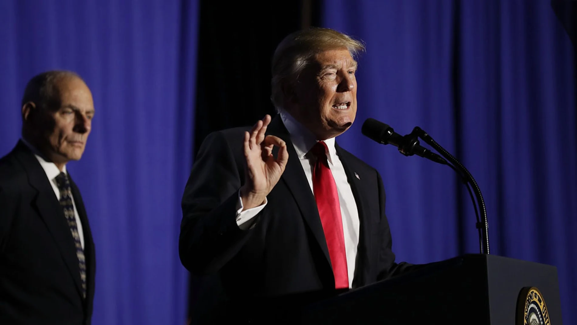 Donald Trump ante los medios Donald Trump ante los medios