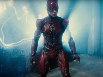 Ezra Miller como Flash en 'La Liga de la Justicia' Ezra Miller como Flash en 'La Liga de la Justicia'
