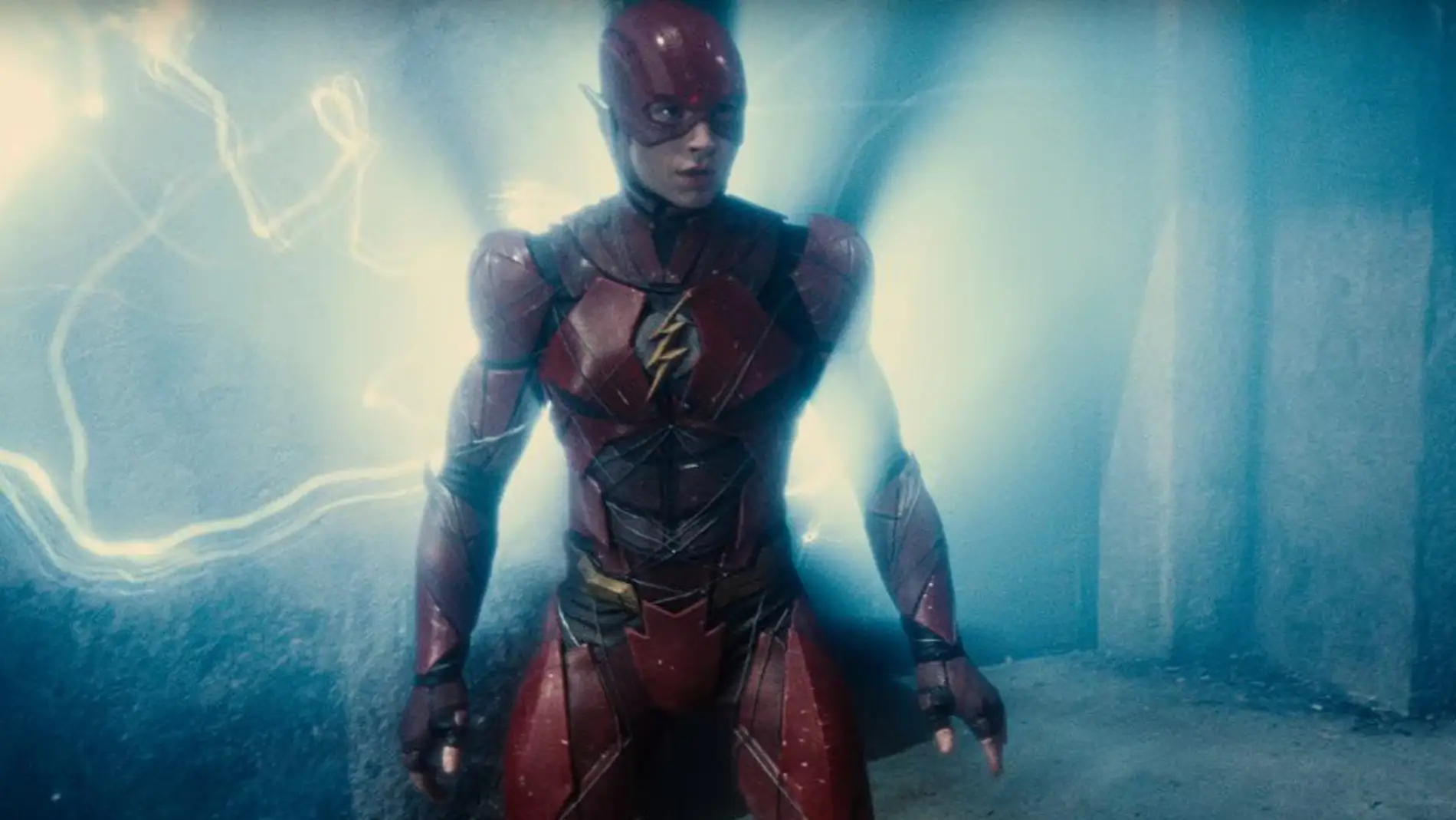 Ezra Miller como Flash en 'La Liga de la Justicia'
