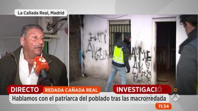 Nueva redada en la Cañada Real con el fin de desmantelar los clanes de los Bigotes y los Parede