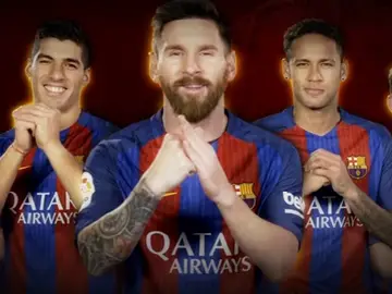 Los jugadores del Barça felicitan el año nuevo chino Los jugadores del Barça felicitan el año nuevo chino
