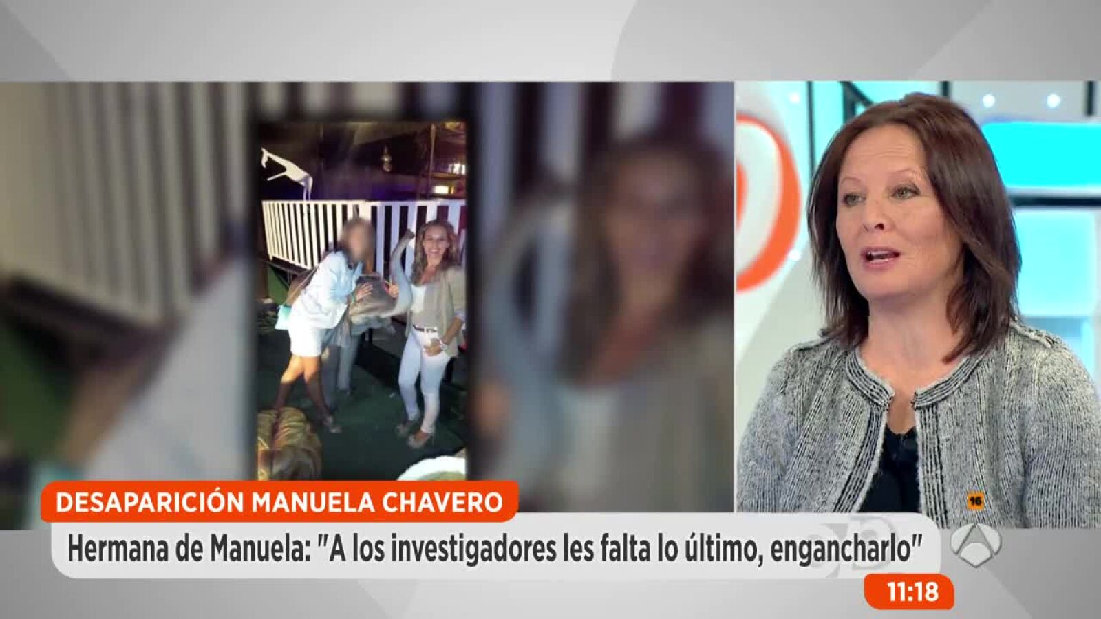 La hermana de Manuela Chavero: 