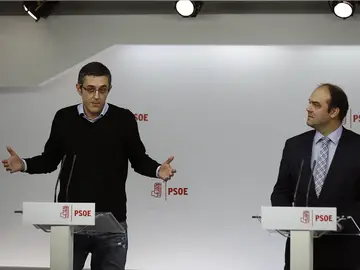 Eduardo Madina y José Carlos Díez Eduardo Madina y José Carlos Díez