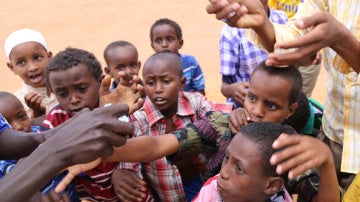 Niños en Kenia