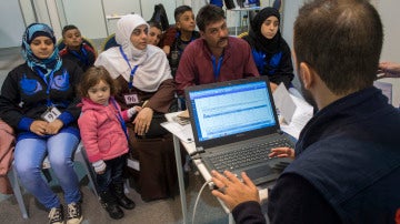 Entrevista a refugiados