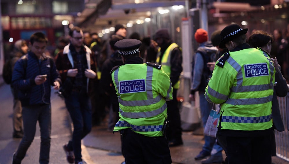 Agentes de la Policía británica