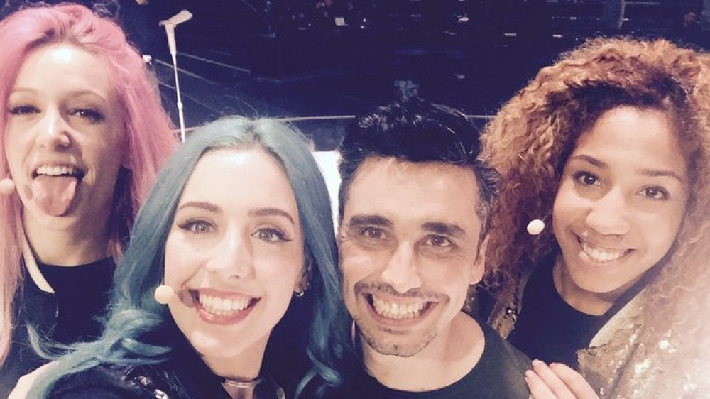 Canco Rodríguez junto a Sweet California