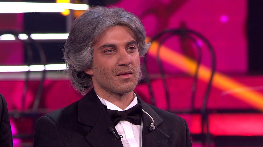 Blas Cantó, emocionado tras imitar a Andrea Bocelli