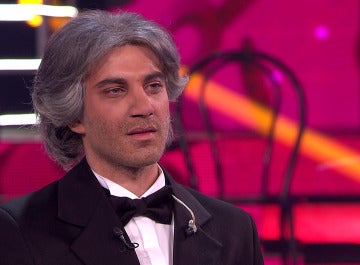 Blas Cantó, emocionado tras imitar a Andrea Bocelli