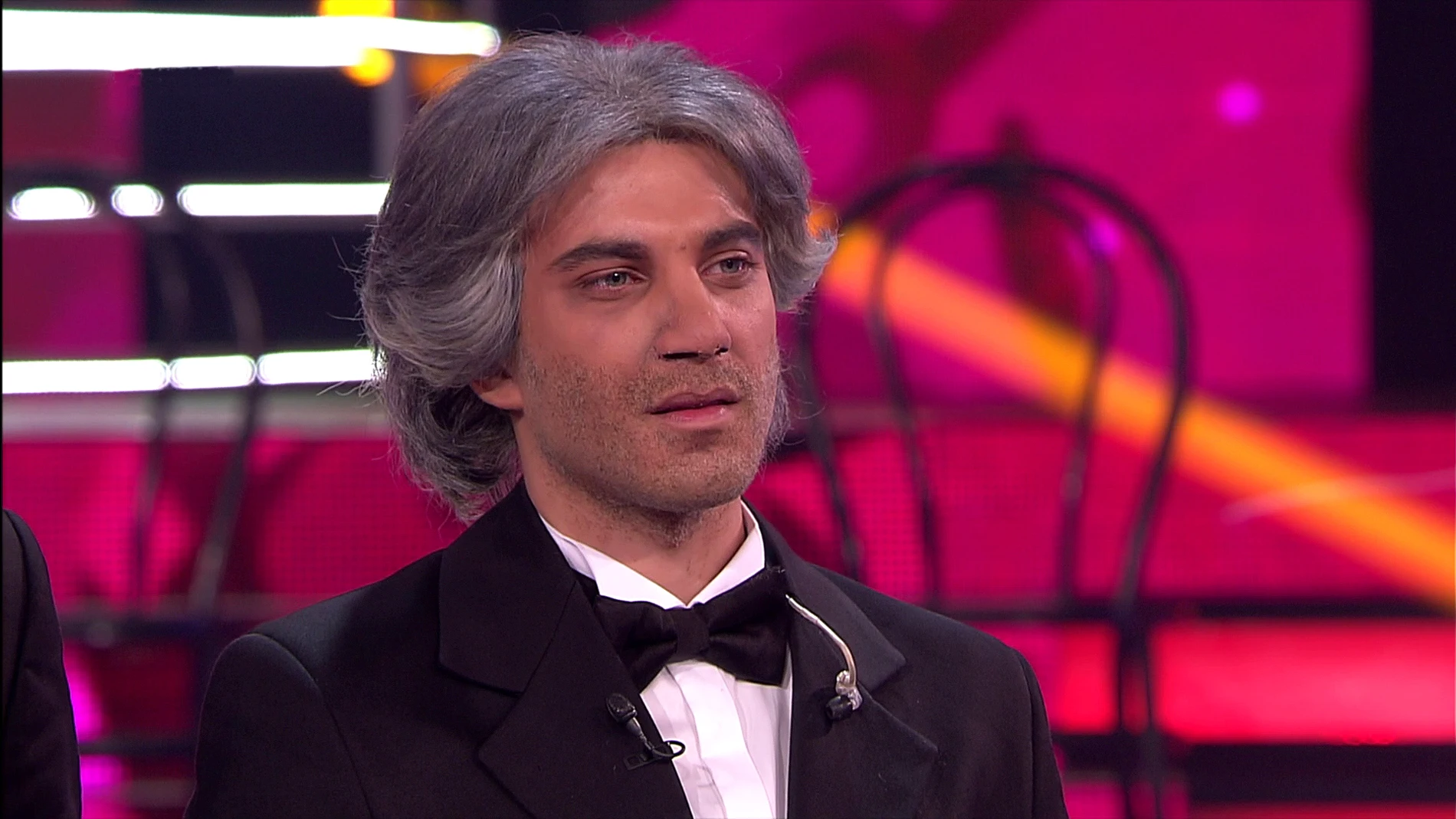 Blas Cantó, emocionado tras imitar a Andrea Bocelli