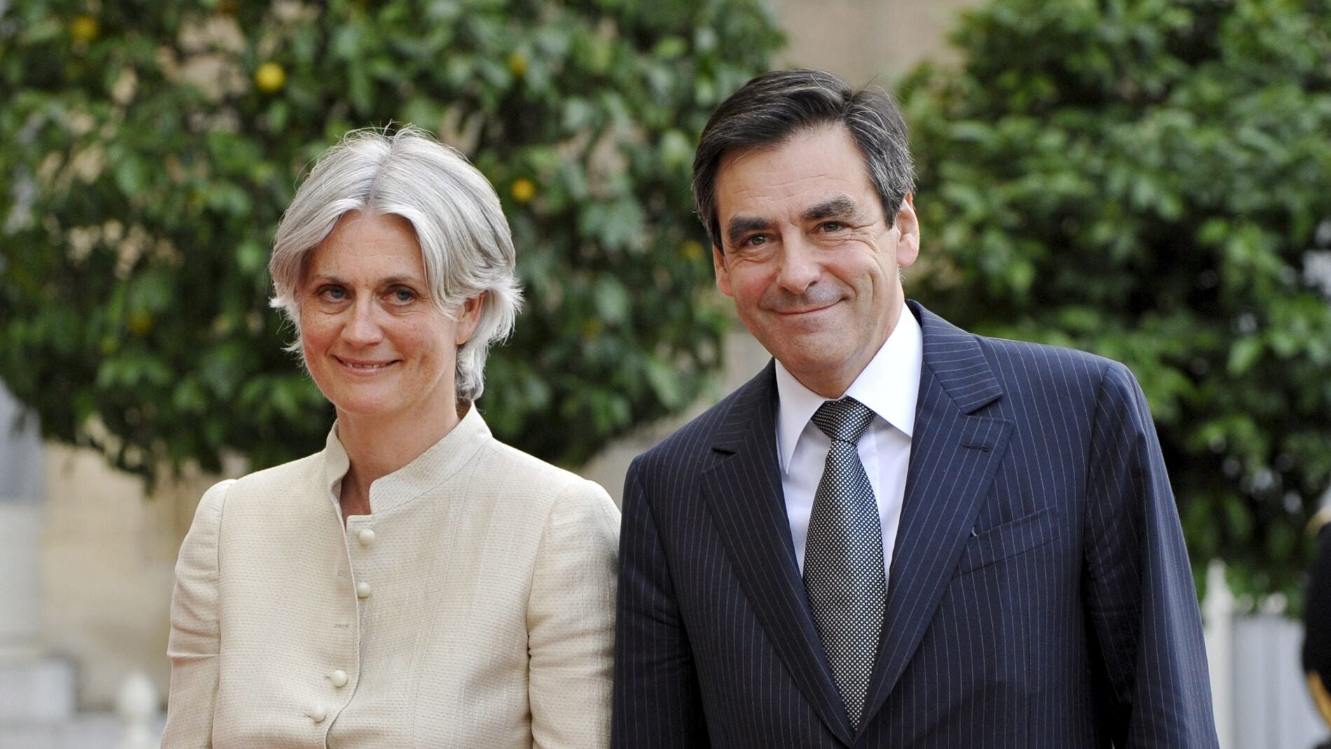 Penelope y Fran&ccedil;ois Fillon
