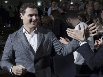 Albert Rivera, en un acto de Ciudadanos