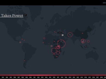 Mapa interactivo sobre movimientos migratorios