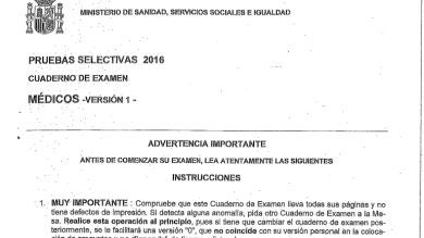 Estas han sido las preguntas y respuestas del examen del MIR