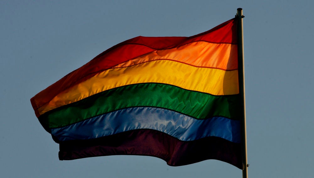 Imagen de archivo de una bandera LGTBI
