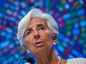 La directora gerente del Fondo Monetario Internacional (FMI), Christine Lagarde La directora gerente del Fondo Monetario Internacional (FMI), Christine Lagarde