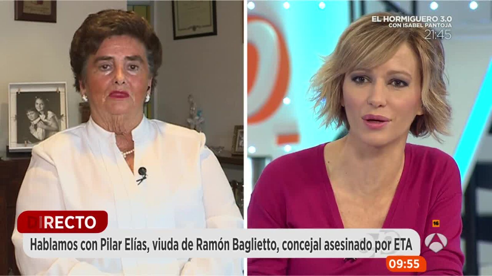 Pilar Elías, víctima de ETA: 