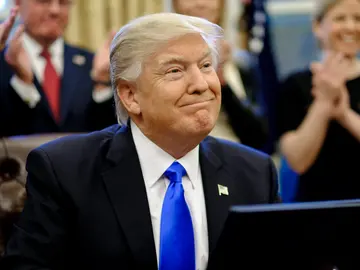 El presidente de Estados Unidos, Donald Trump El presidente de Estados Unidos, Donald Trump