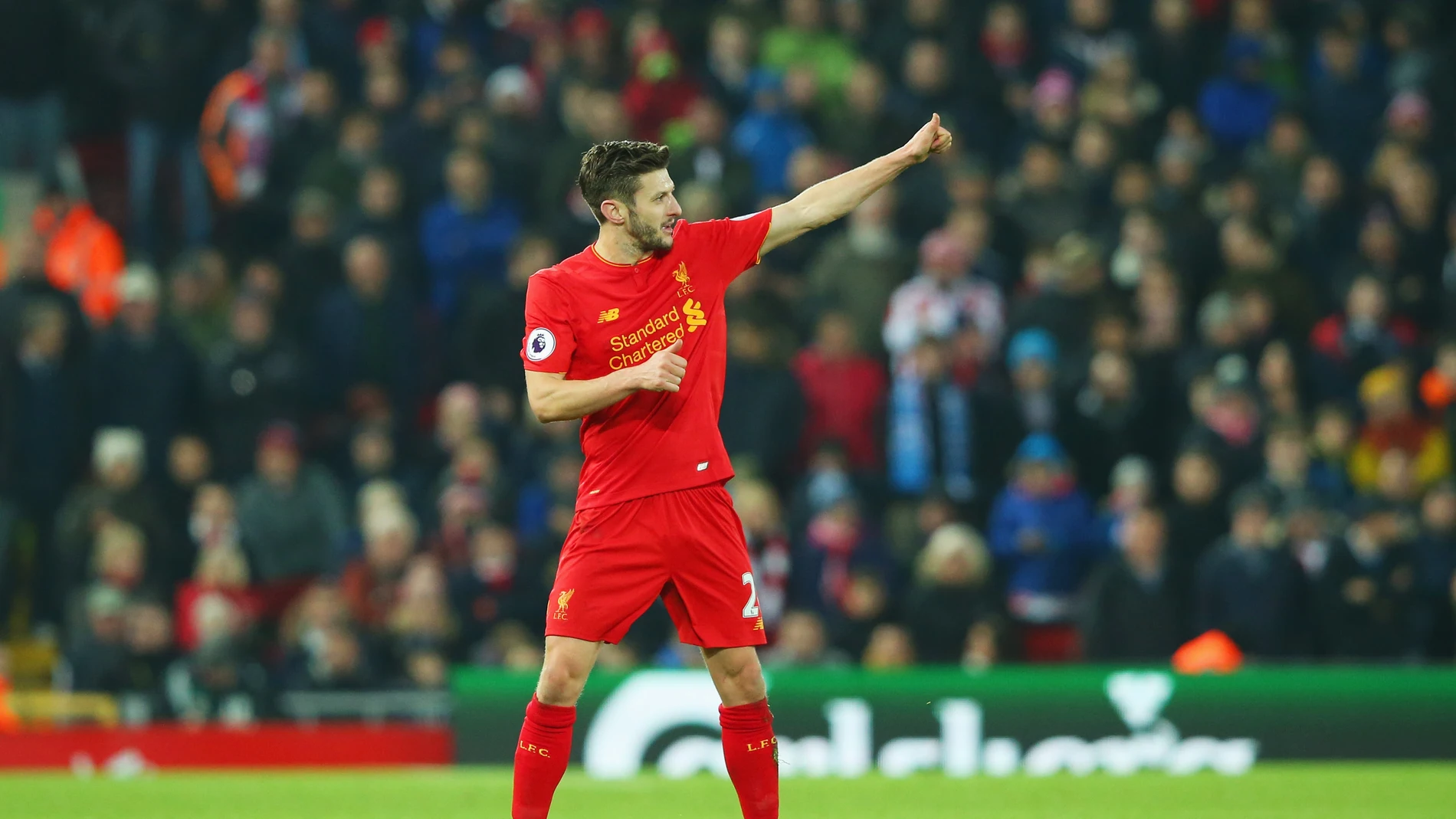 Lallana se impone en la votación de mejor jugador inglés Lallana se impone en la votación de mejor jugador inglés