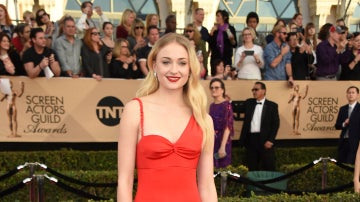 La actriz Sophie Turner de 'Juego de Tronos'