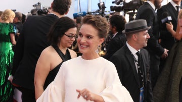 Natalie Portman embarazada de nueve meses