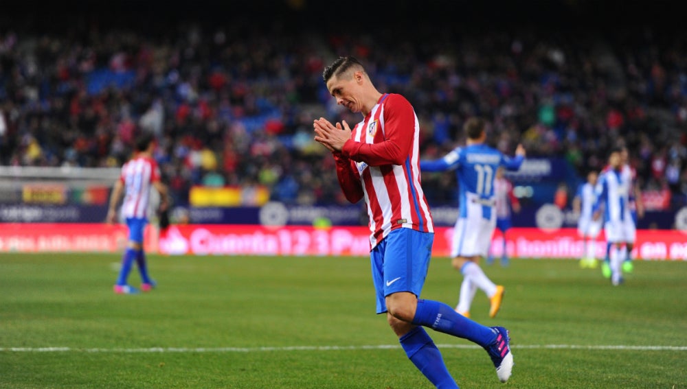 Fernando Torres, ante el Leganés