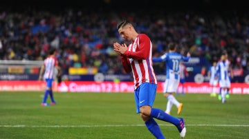 Fernando Torres, ante el Leganés