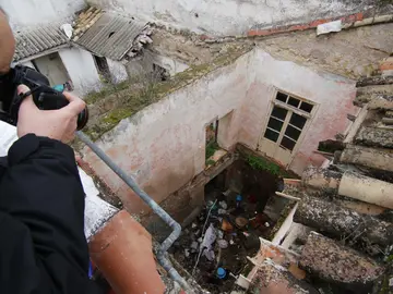 Vivienda de Córdoba donde se ha encontrado un cadáver Vivienda de Córdoba donde se ha encontrado un cadáver