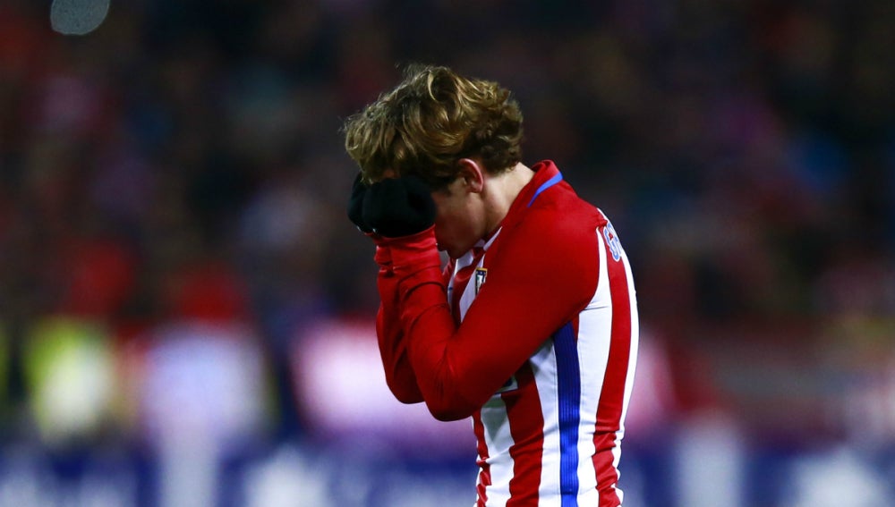 Griezmann se lamenta