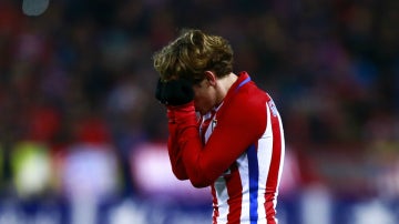 Griezmann se lamenta