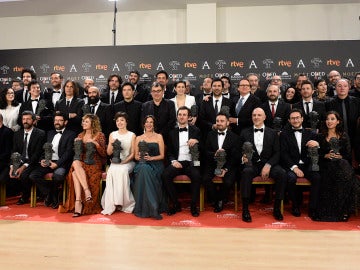 Los ganadores de los Goya 2017