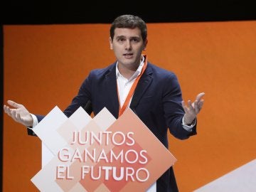 Albert Rivera, en un mitin de Ciudadanos.