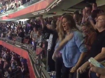 Gisele Bundchen celebra por todo lo alto la Super Bowl Gisele Bundchen celebra por todo lo alto la Super Bowl