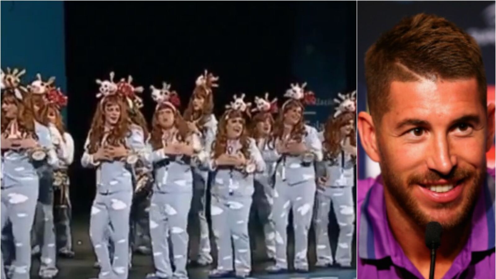 Sergio Ramos alucina con la chirigota que le dedican en Cádiz: 
